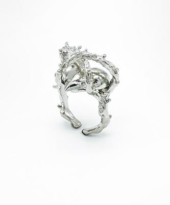 Randomoff Devil Punk Ring [Silver]