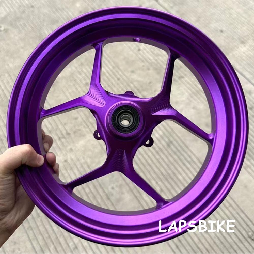 10*2.15-inch CNC Single Disc Brake Aluminum Wheel Motorcycle Front Rim For RSZ CUXi Niu Ninebot Universal Front Wheel Modified