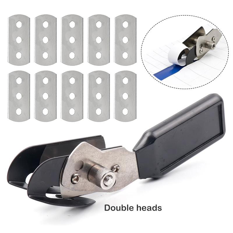 TOFAR Vinyl Wrapping Paper Back Slitter Knife Liner Cutter Blades Wallpaper Cutter for Car Wrap Window Tint Film Cutting Tool
