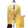 Men's Trendy Business Casual Suit Set for Work, Interviews, and Weddings
