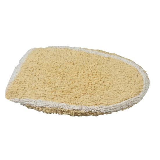 Toilet Mat Safety Elastic Easy Installation Bright Color Toilet Cover Hotel Bathroom Decor Elastic Fit Toilet Accessory