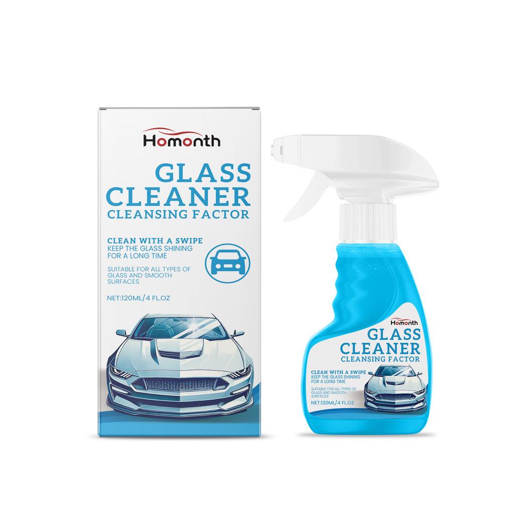 

Homonth Automotive Glass Cleaner For Windshield Streak-free Anti-fog Water Repellent 120ml