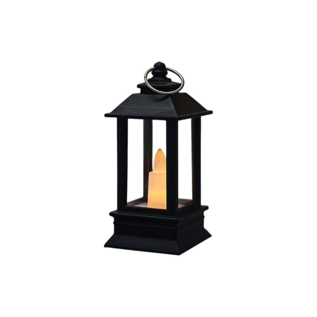 Electronic Candle LED Light Retro Pony- Lantern-  Light Creative Bar Festival Atmosphere Light