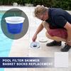 Swimming Pool Skimmer Socks Stretchable Fabric Universal Easy Installation Debris Catcher Pool Filter Basket Socks Accessories