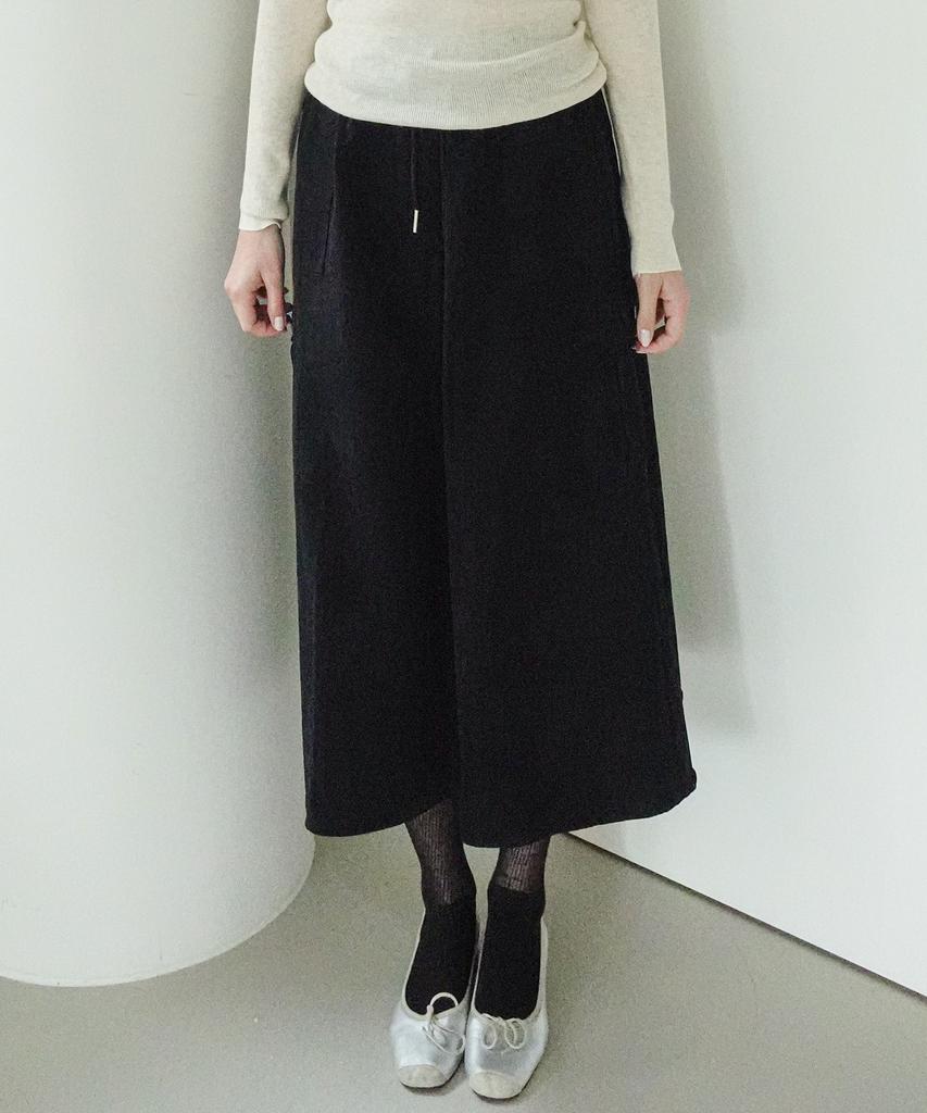 Cool Kitten Utility Flap Pocket Long Skirt