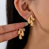 A Pair of Women's Earrings, Classic Water Drop Fashion Smooth Earrings, Suitable for Daily Wear and Vacation Wear
