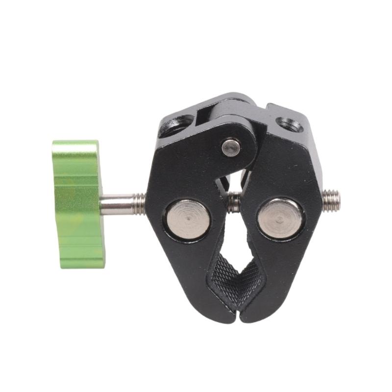 1/4inch Ball Head Joint Base Double Socket Arm Extension Arm Motorcycle Bike Phone Mount Action Camera Lighting Equipment