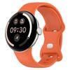 Silicone Band for Google Pixel 4 3 45 41mm Sport Breathable Replacement Wristband for Google Pixel 4 3 2 1 41mm Men Women Strap