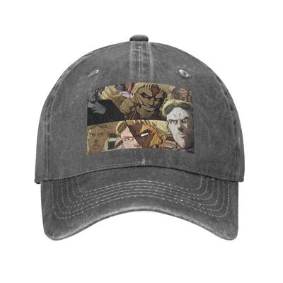 Anime Attack On Titan Reiner Braun Baseball Caps Fashion Denim Fabric Hats Casquette Streetwear Baseball Cowboy Hat Unisex Women
