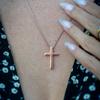 SERASAR Necklace Rose Gold Stainless Steel 18 Carat