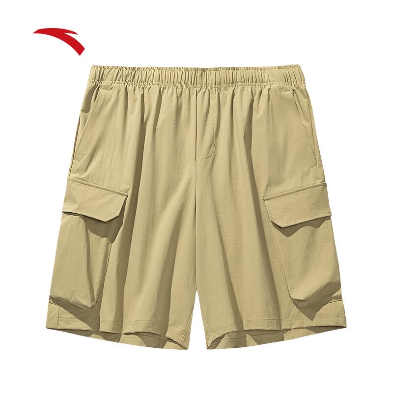 Anta Men s American Workwear Style Ice Silk Bermuda Shorts L