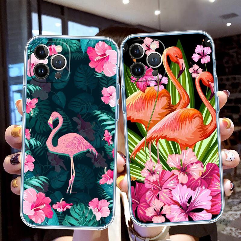BF57 Flamingo Flower Phone Case for Motorola Moto G10 G20 G30 G31 G32 G34 G35 G41 G42 G50 G51 G52 G55 G60 G60S G62 G71 G72 G75