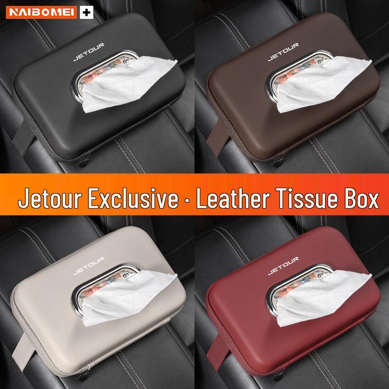Jetour X70/X70M/X70S/X90/X95/X90PLUS Car Armrest Pull-Out Tissue Box