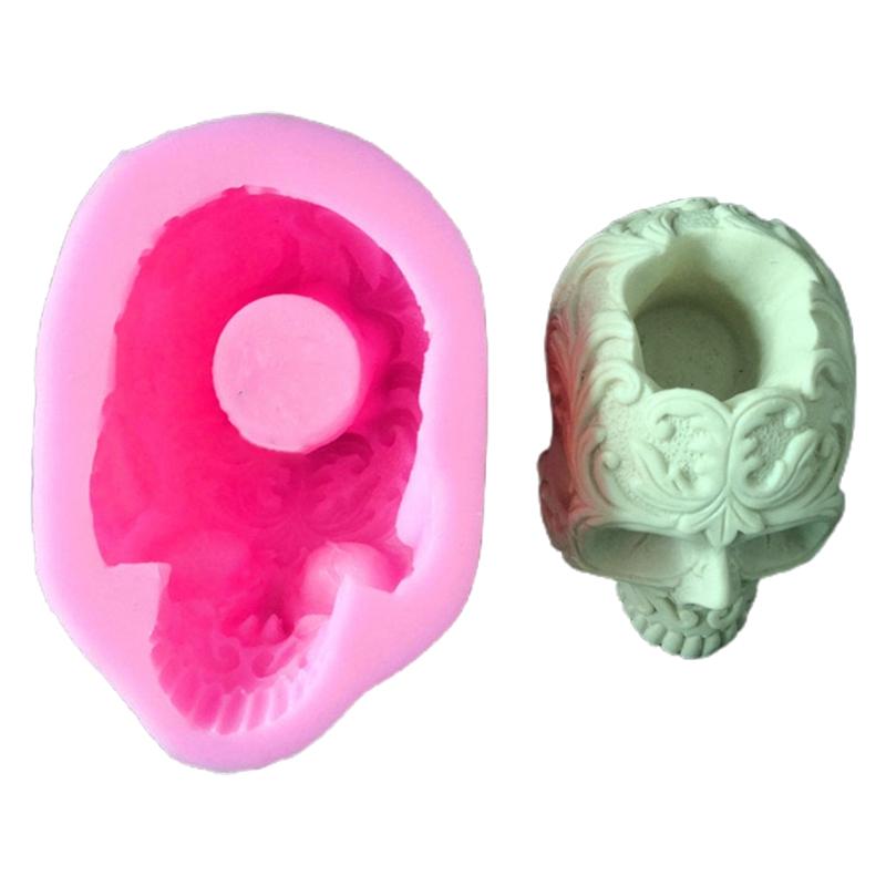 Handmade Plaster Soap Resin Mold Candle Holder Resin Mold Ornaments Casting Mold