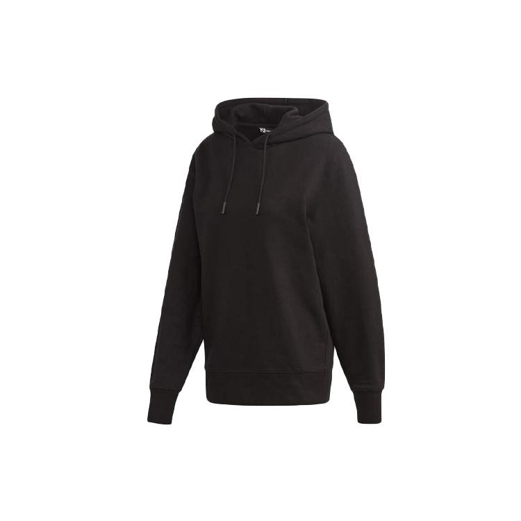 Y-3 Sweatshirts Men's Black Hooded Moderate Regular GD5030