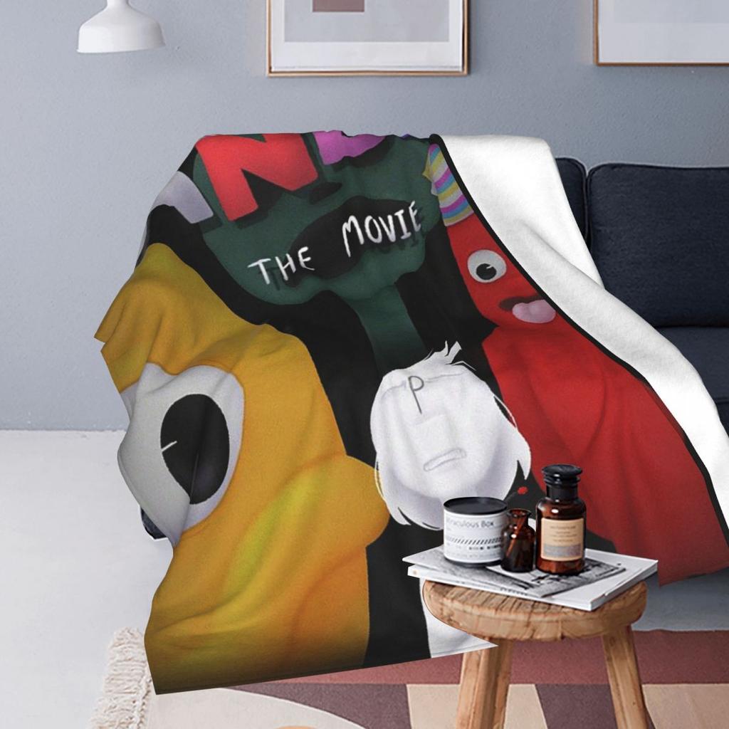 Cartoon Garten Of Banban Blanket Fleece Sofa Throw Blanket Portable Throw Blankets for Bedding Travel Throws Bedspread Quilt