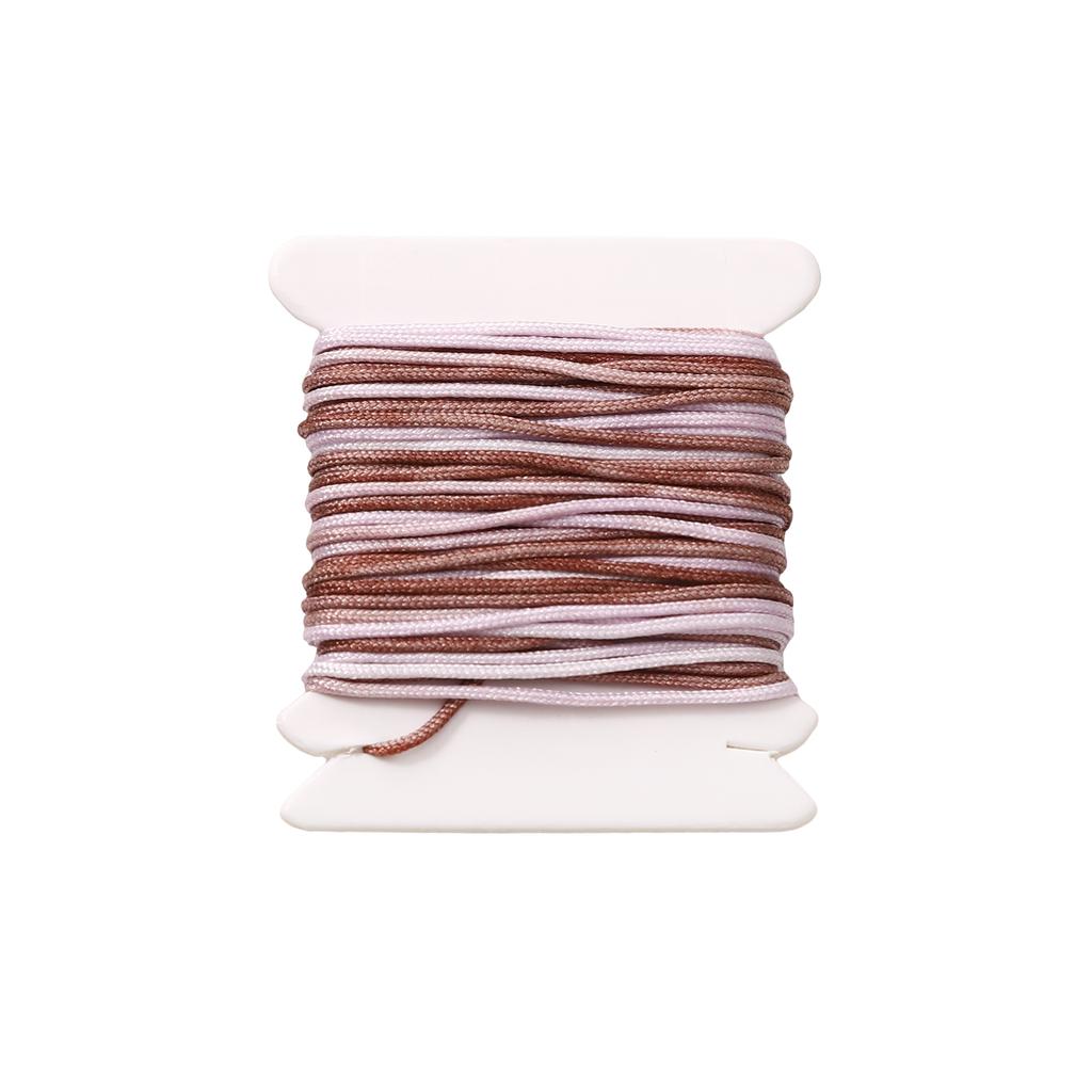 5-50m/lot 0.8mm Cotton Cord Nylon Cord Thread String DIY Beading Braided Bracelet Jewelry Making