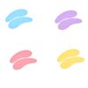 1 Paar Neue Wiederverwendbare Augenpads Silikonstreifen Wimpernlifting Wimpernverlängerung Hydrogel-Pads Unteraugen-Gel-Patch Make-up-Werkzeuge