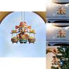 Car Interior Acrylic Decor With Cartoon God Of Wealth Style For Home And Vehicle Decoration