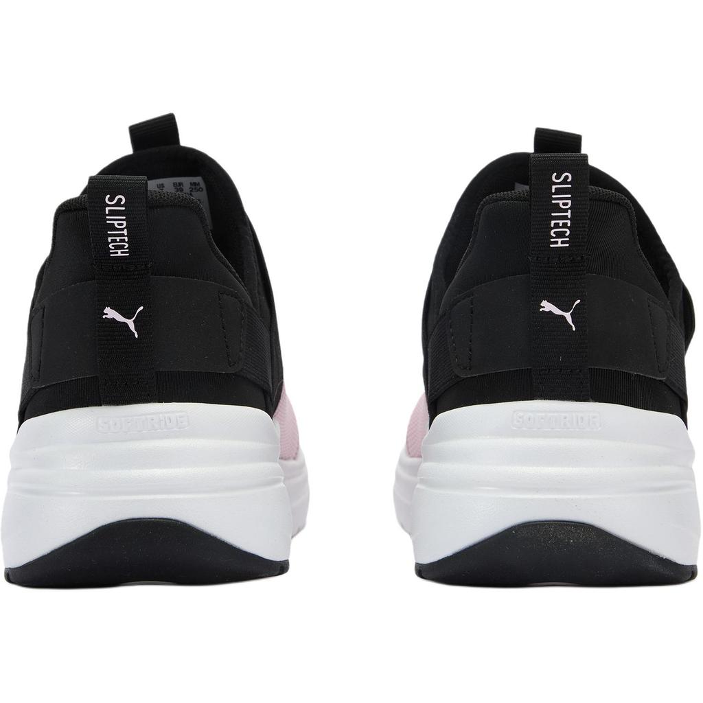Puma Softride Wired 2 Comfortable Versatile Shock Absorbing Non-Slip Low-Top Casual Shoes Kids Sneaker Light-Pink Black 402831-07