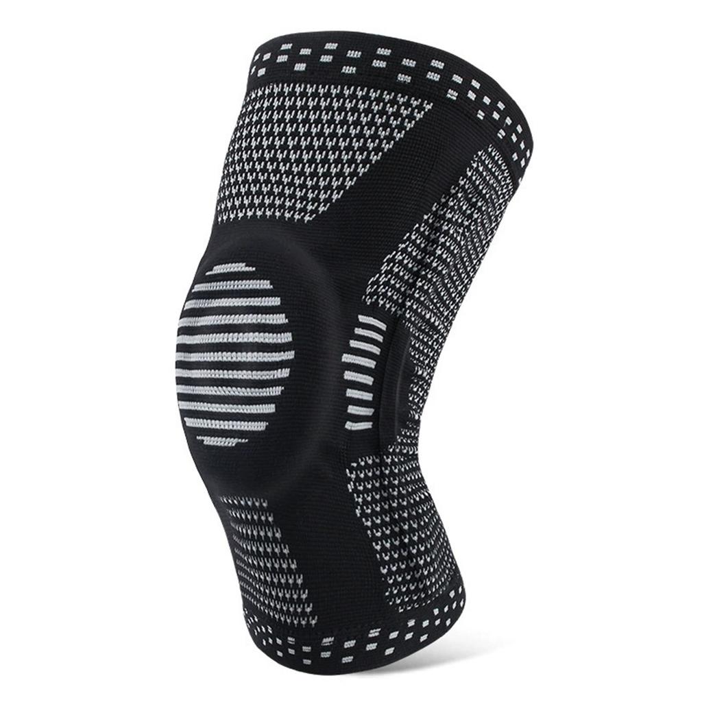 Breathable Knee Sleeve - Grip Lightweight Knee Patella Protector Moisture-Wicking Pain Relief Sports Knee Pads