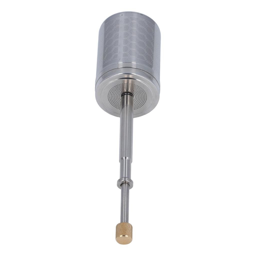 Press Type Coffee Infuser Stainless Steel Spring Drive Strainer Reusable Coffee Brew Plunger Filter