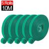 1-10 Rolls Green Garden Twine Plant Ties Nylon Plant Bandage Garden Hook Loop Bamboo Canl E Wrap Support Garden Accessories