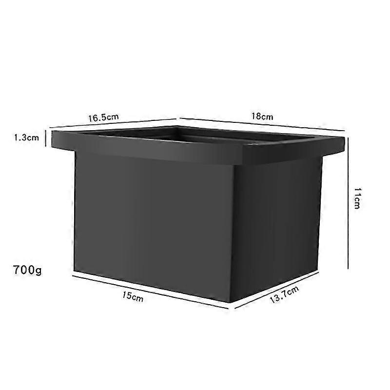 Shock-absorbing Coffee Machine Beat Box Anti-slip Coffee Grinder Trash Bin With Knock Bar For Baris