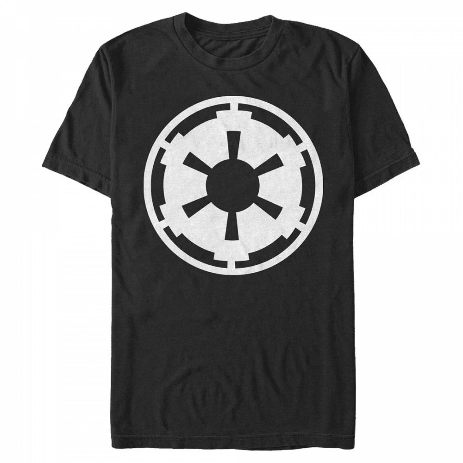 Men s Star Wars Galactic Empire Symbol T-Shirt Black - New M