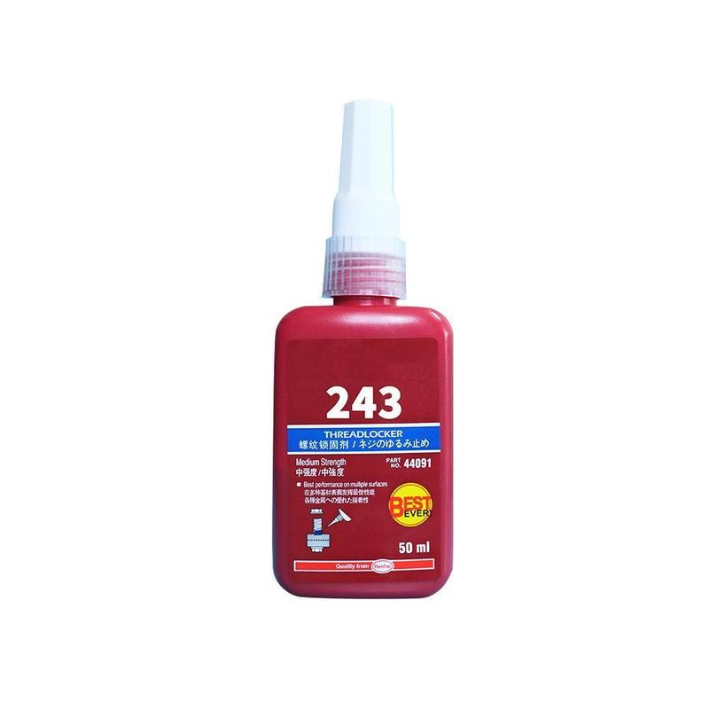 New High-end Thread Locker  242 243  271 Screw Glue Quickly Cured Thread Locking Agent Anaerobic Adhesive Glue Anti-loose