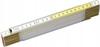 Wooden Folding Ruler 2M (White and Yellow)