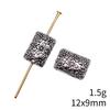 Bead Material Jewelry & Accessories Flower Small Hole Beads Spacer Accessories Parts Beads Jewelry Making Findings For Diy