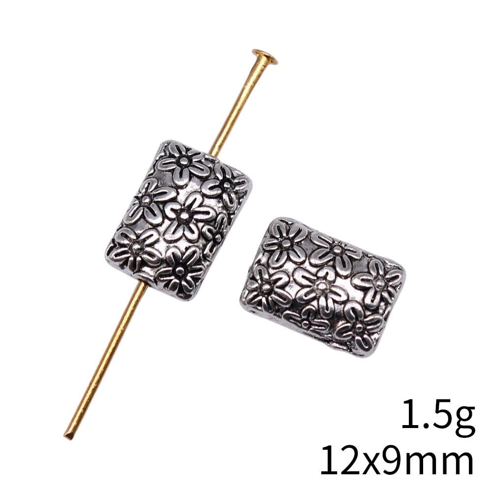 Bead Material Jewelry & Accessories Flower Small Hole Beads Spacer Accessories Parts Beads Jewelry Making Findings For Diy