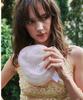 Jedrefeb5 Sheer Ruffle Pouch Reversible 2 Colors