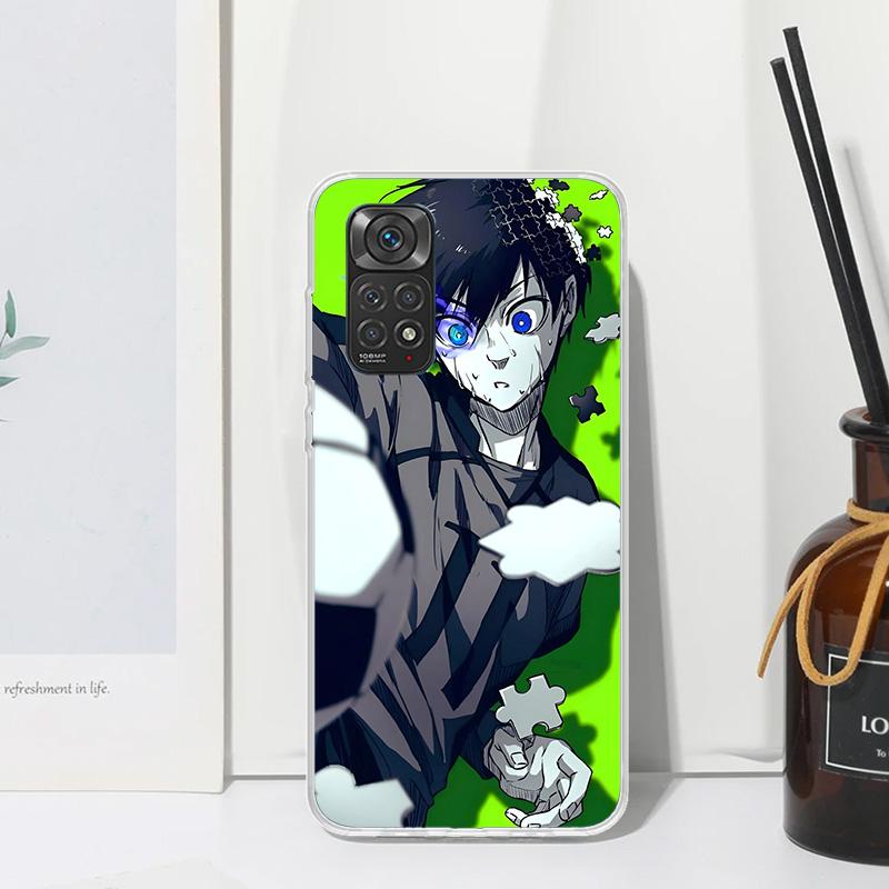 Blue Lock Isagi Yoichi Phone Case For Xiaomi Redmi Note 15 13 14S 14 Pro Plus 12S 11S 10S 12 11E 10 11T Art Fundas Back Cover Re