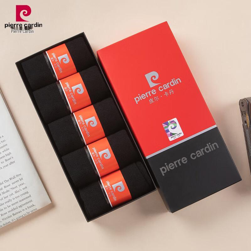 Pierre Cardin Men's Business Mercerized Cotton Socks (5 Pairs)