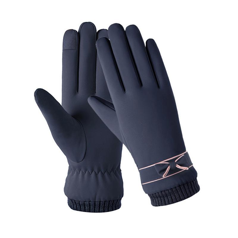 Super Value Popular Winter Women's Skin Feel Fabric Windproof Driving Mountain Climbing Hot Selling Popular Affordable Gloves