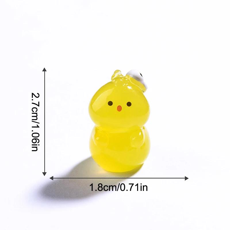 10-12pcs Halloween Resin Ghost Figures Luminous Pumpkin Ghost Ornaments Micro Landscape Desktop Decorations Party Gifts