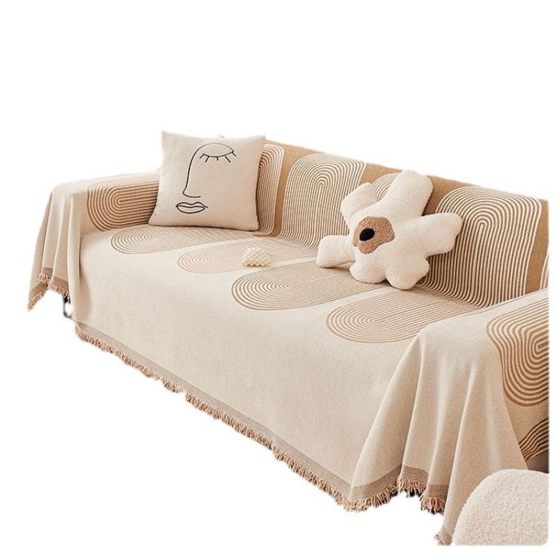 Nordic Sofa Cover Anti Cat Scratch Home Textile Slipcovers Four Seasons Universal