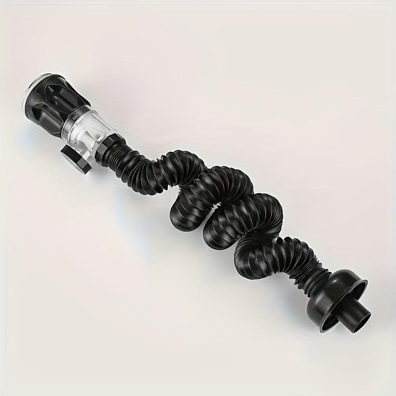 Sink Drain Kit with Extendable P-Trap, Can Be Installed Straight or Side-Mounted Drain Pipe, Sink Accessory, Sink Drain Pipe