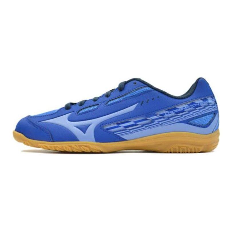 Mizuno Crossmatch Sword Non-Slip Comfortable Low-Top Training Shoes Unisex Sneakers Blue Brown 81GA213022