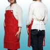 Vinyl Leather Apron, Color Apron, Waterproof Apron, Water-Repellent Apron, Vinyl Apron (Blue)