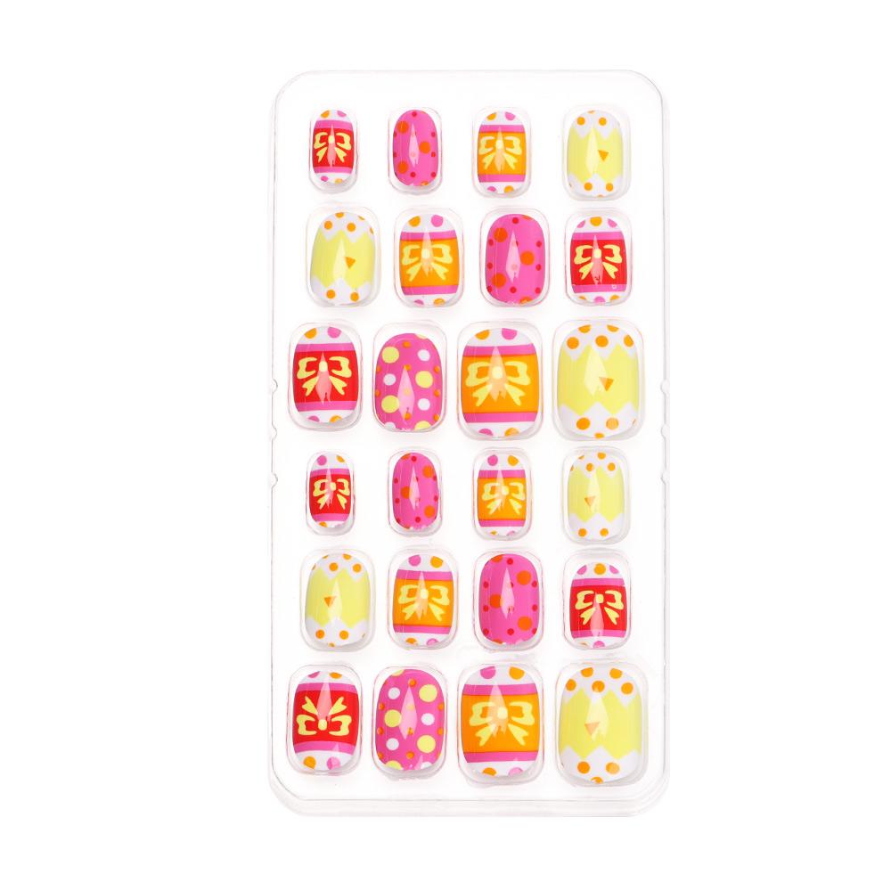 Dětský nástroj na umělou manikúru Stiskněte na nehet Dětské umělé nehty Falešné nehty Tipy na nošení nehtů