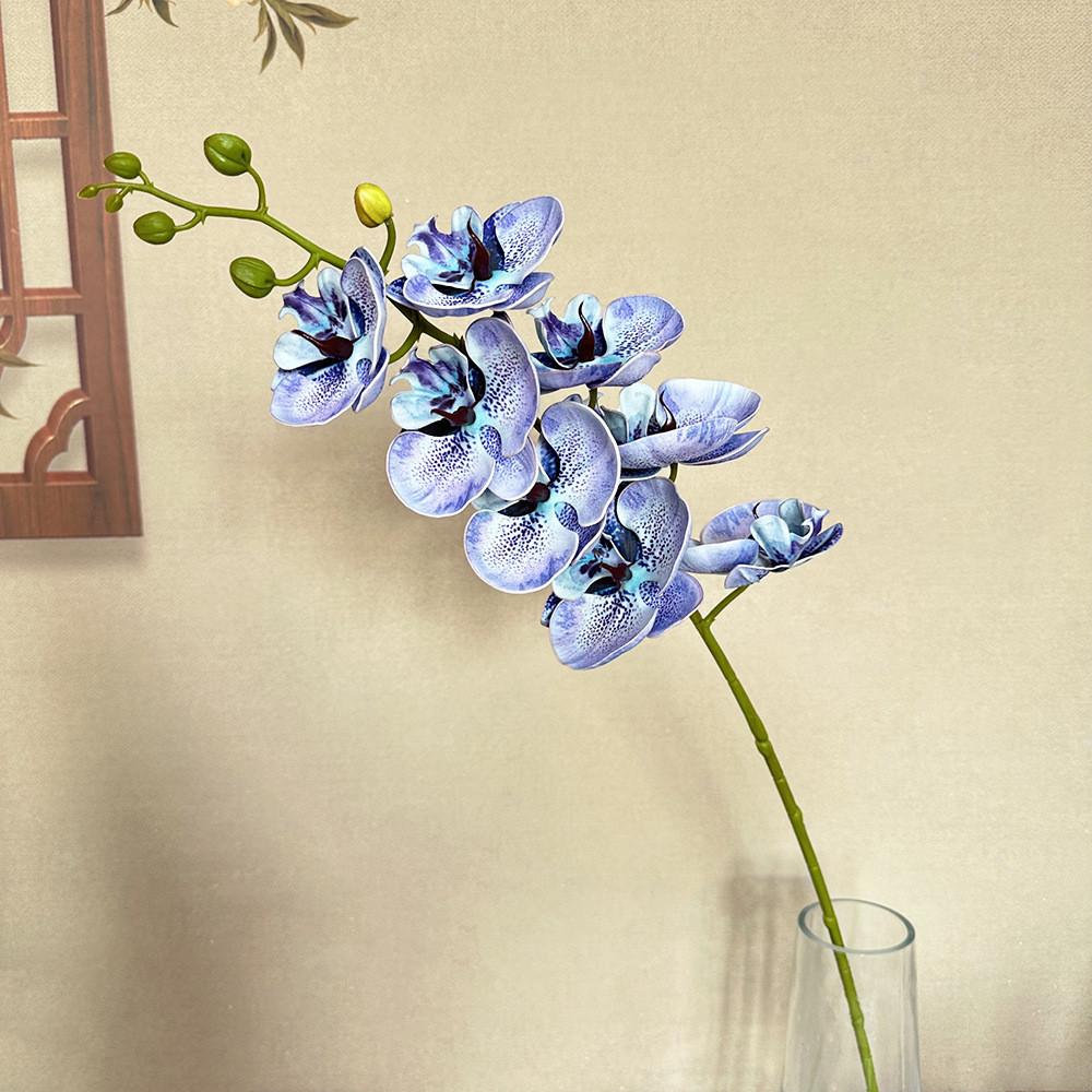 Flower Butterfly Artificial Orchid Wedding Hotel Restaurant Ornament Desktop