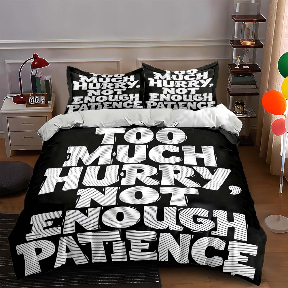 

Bold, text-based. Bedding Duvet cover sets Duvet covers Pillowcases gifts (1 * Duvet Cover 2 * Pillowcases, without duvet insert) 135x200cm