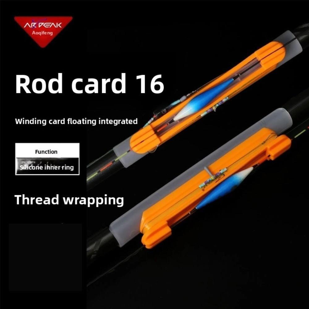 2pcs ID16-19mm Fishing Tackle Pole Float Winder Winding Wrapped Hand Pole Plate  Float Winder