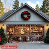 2D plane 1 piece of western salon-themed garage door banner suitable for parties and business events