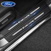 Car Sticker Ford 2025 Carbon Fiber 2026s DIY Paste Door Sill Protector Bumper Tape For Ford Escape Auto Protection Strips Waterp
