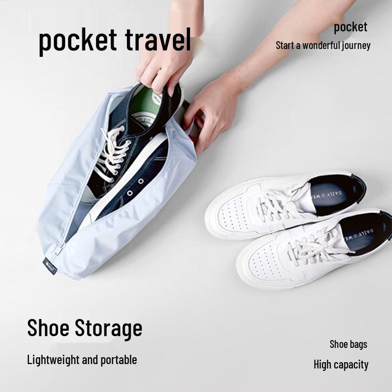 Portable Waterproof Shoe Storage Bag for Travel & Sports