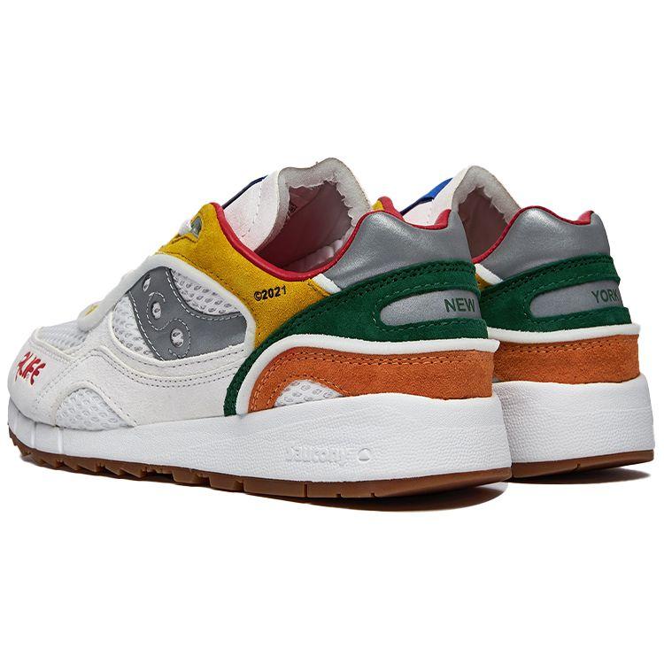 ALIFE X Saucony Shadow 6000 NYC Subway Maps Unisex Sneakers White Multi-Color S70679-1